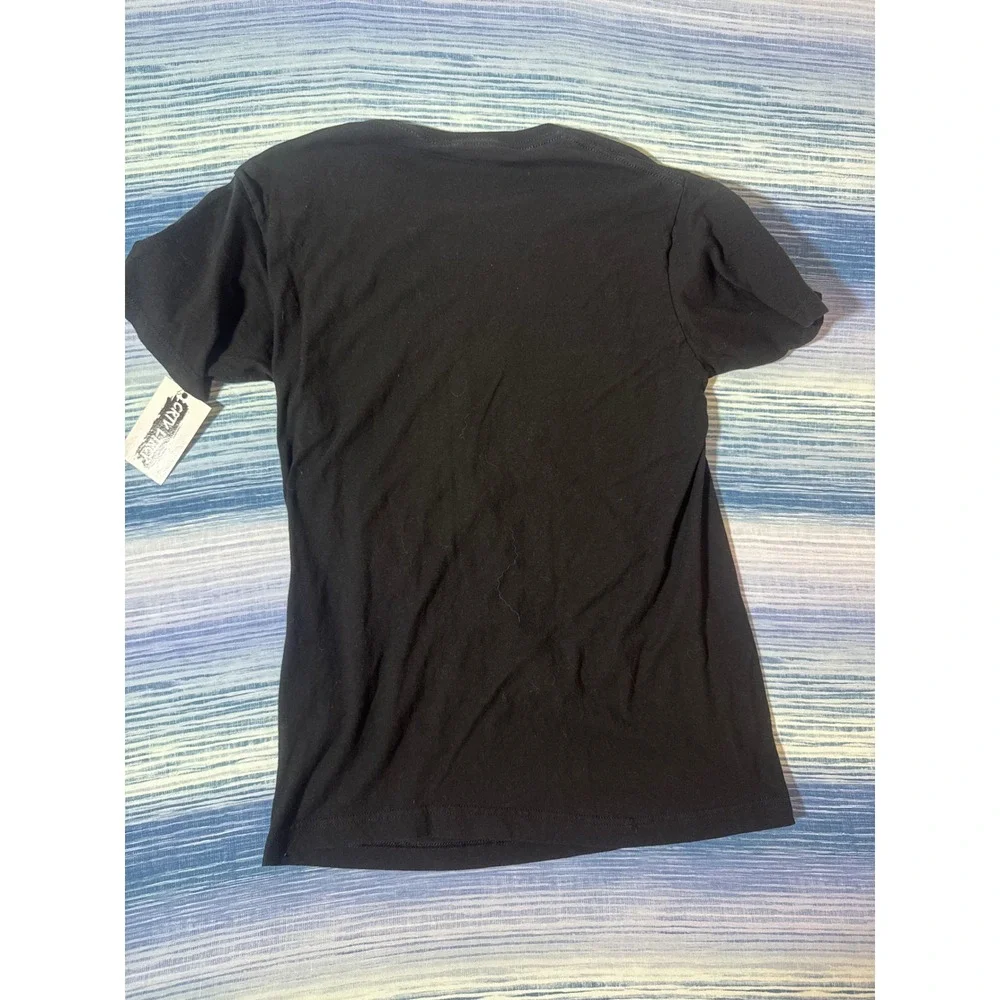 Beetlejuice Graphic T-Shirt Mens Medium Black Neon Green Purple Movie Tee NEW - Picture 6 of 6